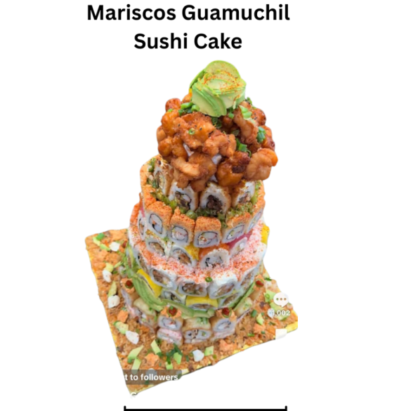 Mariscos Guamuchil Sushi Cake Recipe